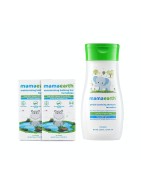 Mamaearth Combo Of Moisturizing Bathing Bar (Pack of 2, 75g Each) & Gentle Cleansing Shampoo 200ml For Babies